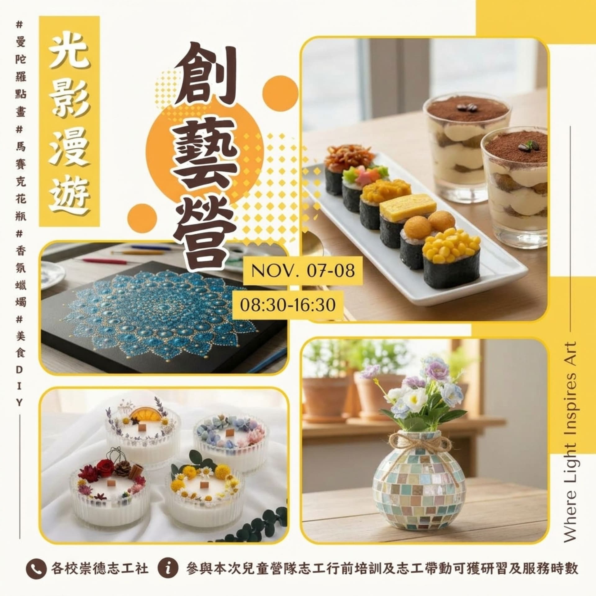 【光影漫遊創藝營】兒童志工出隊